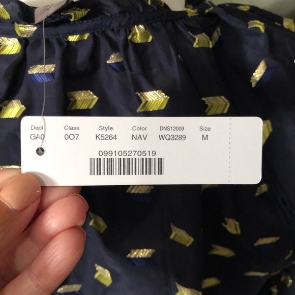 🆕 J. Crew Point Sur Ruffle Neck Popover Top - Picture 5 of 9